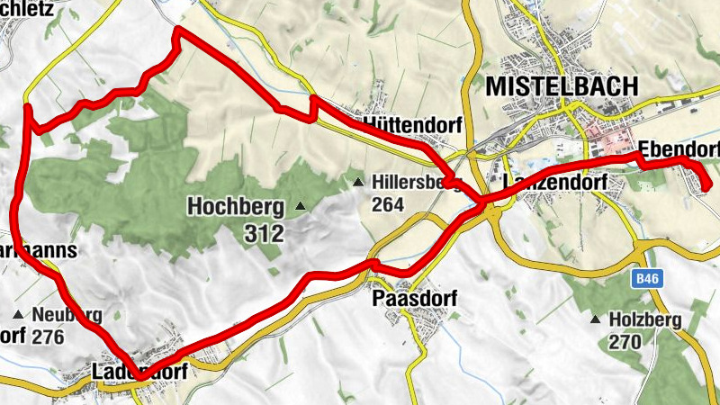 um den ladendorfer wald 2