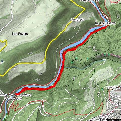 La Goule - Theusseret & retour