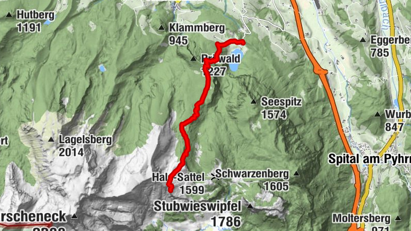 Dümlerhütte und Rote Wand