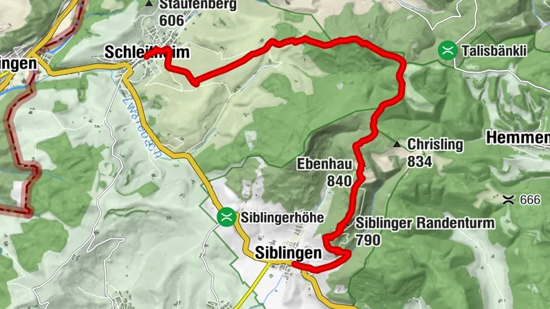 Wanderung zum Schleitheimer- und Siblinger-Randenturm