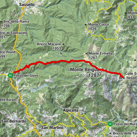 Etappe Nr. 19: Colle del Giovo - Prato Rotondo