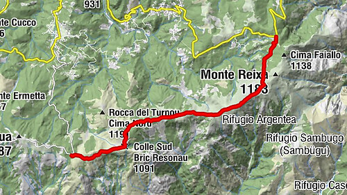 Etappe Nr. 20: Prato Rotondo - Passo del Faiallo