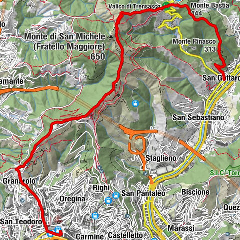 GE_24 Genua Festungen und Stadtmauer