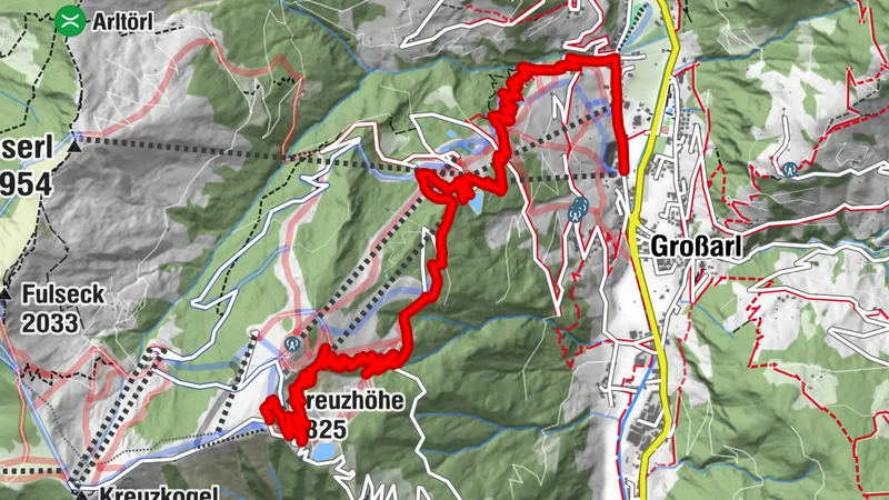 Singletrail Großarltal | Panorama Rausch & Waldgeflüster