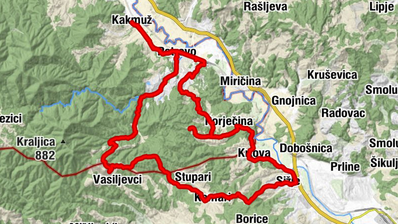 Kakmuž-VIKEND NA OZRENU-Sižje-Vrela-Kakmuž
