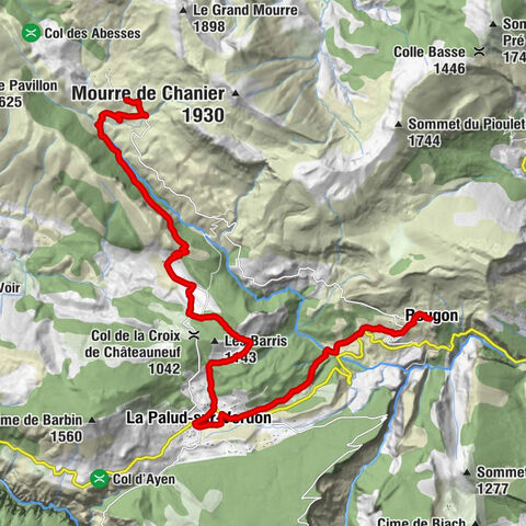 10 TransVerdon Abschnitt - Von Rougon zu Les Chauvets
