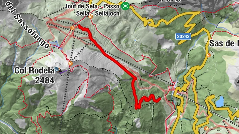 Rode Line - Fassa Bike Park