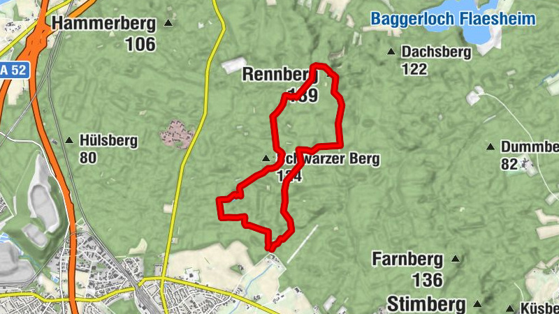 Berge in der Haard