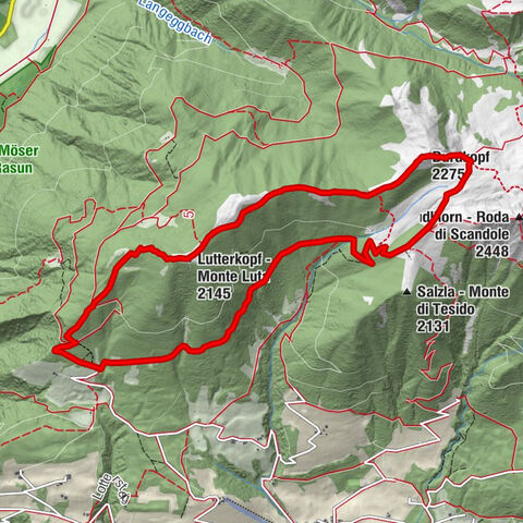 Bergtour Lutterkopf und Durakopf (2145/2275m)