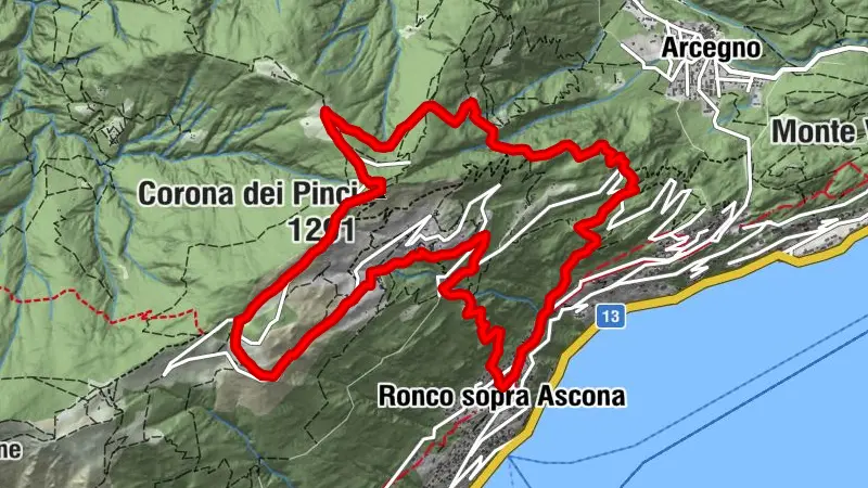 Ronco sopra Ascona-Corona di Pinz-Ronco sopra Ascona