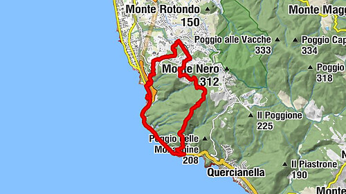 Livorno da Calafuria a Montenero e ritorno