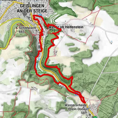 Erlebnispfad Geislinger Steige