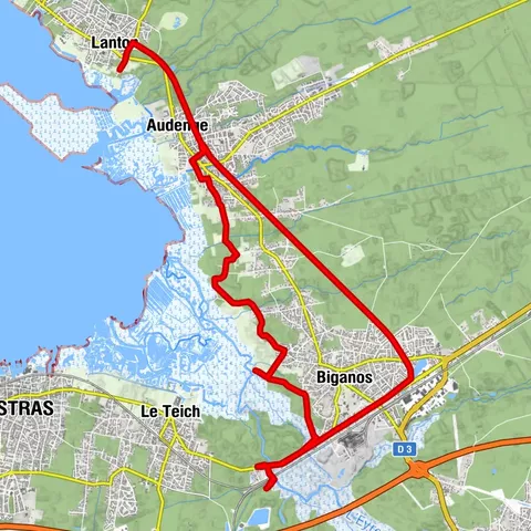 A Lanton, Audenge, Biganos, Le Teich sur les traces de Saint Jacques de Compostelle