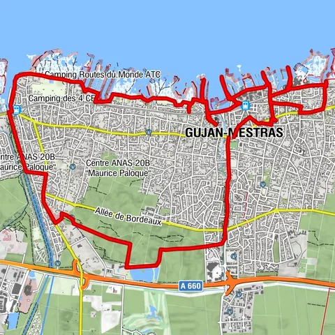 Par les chemins de Gujan-Mestras à bicyclette