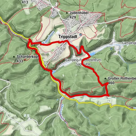 Rundwanderweg Karlstalschlucht