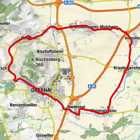 Fahrradrundkurs "Kohl und Weinberge"