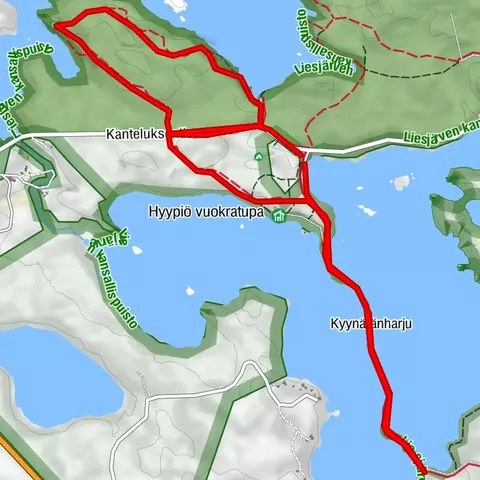 Hyypiö-Pfad, Tammela
