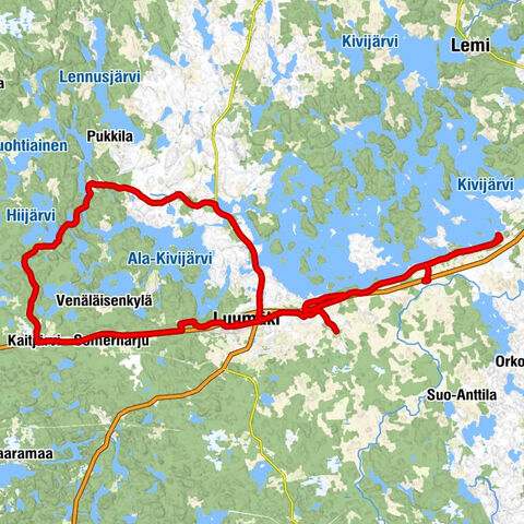 Unabhängigkeitsweg, Luumäki