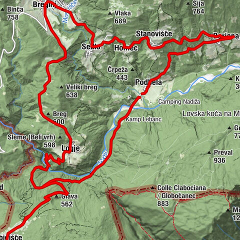 DOLINA SOČE I2A: Rundtour Robidišče