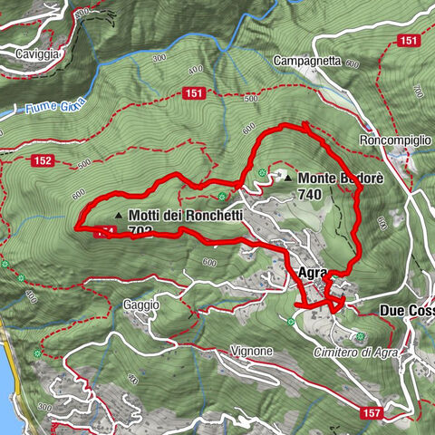 Rundwanderweg Agra-Lago Maggiore