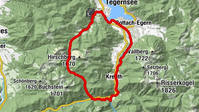 E-Bike-Tour: Schwarzentenn Alm (Tour Nr. 31 aus dem "RadlTraum Süd")