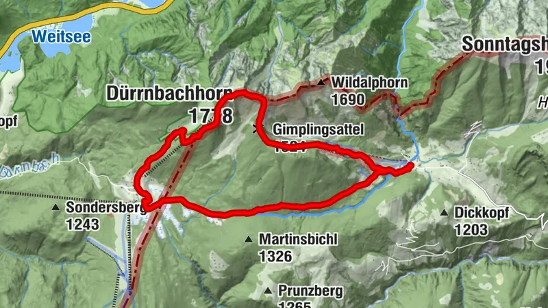 Dürnbachhorn (1776m)