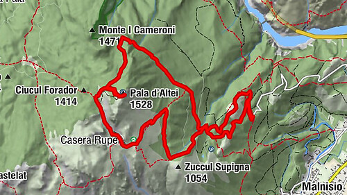 Pala d'Altei da Grizzo