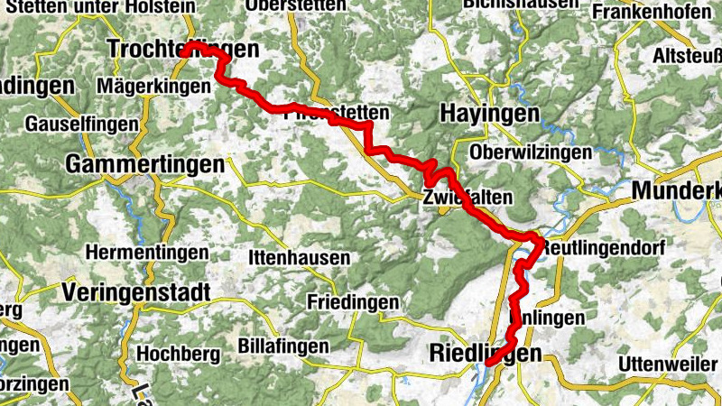 Deutsche Fachwerkstraße: Trochtelfingen – Riedlingen