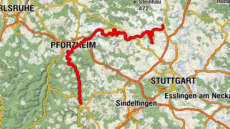 Deutsche Fachwerkstraße: Bietigheim-Bissingen – Calw