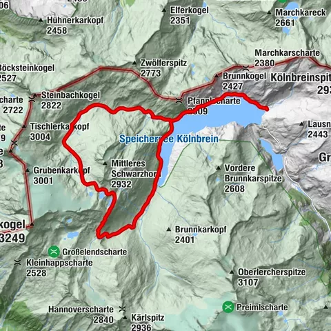 "Elendrunde" Kleinelendtal - Zwischenelendscharte - Großelendtal