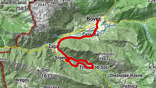 Bovec-Trnovo-Bovec