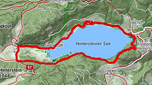 Wanderung um den Hintersteinersee