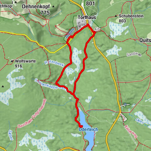 Torfhaus-Oderteich-Märchensteig