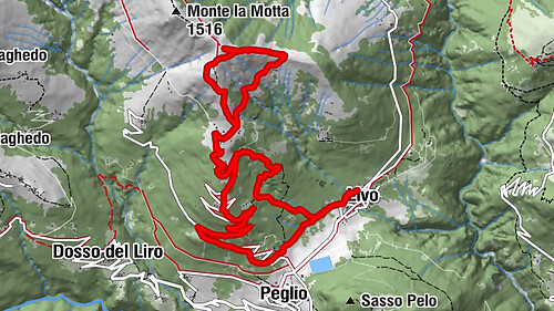 Von Livo nach Alpe Motta