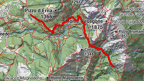 Da Versasio (Lecco) alle miniere della Passata
