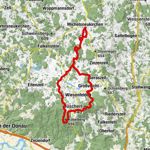 Michelsneukirchen - Büscherl Runde MTB