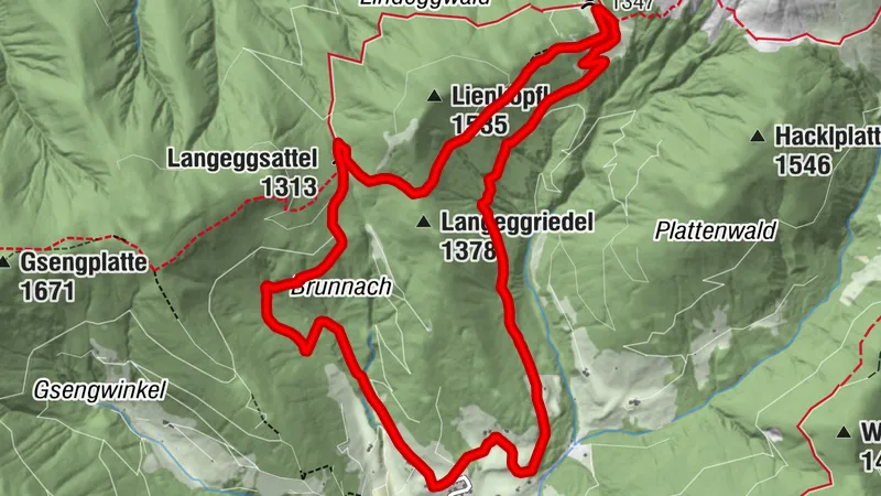 Arzbergalm über Langeggsattel