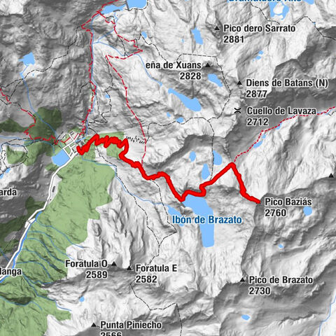 Pico Baciás von den Baños de Panticosa