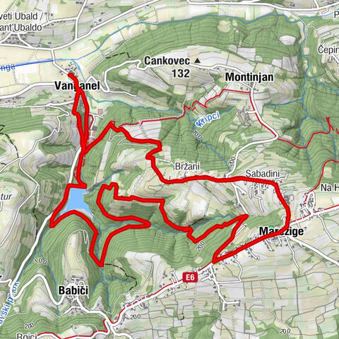 Circular "Trail for Heart"