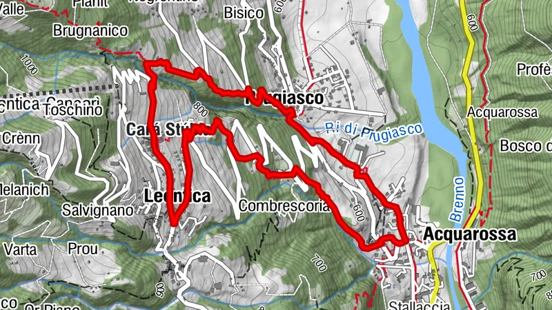 Historischer Weg Nummer 2 - Historischer Wanderweg Negrentino