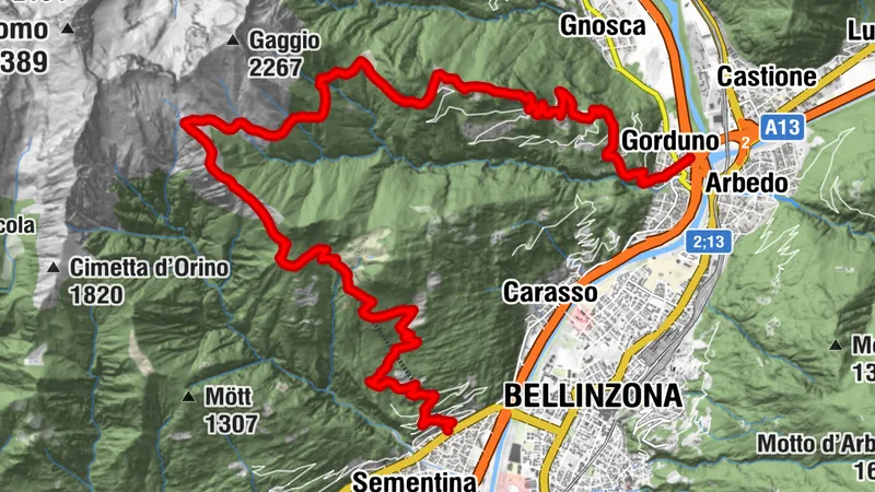 Wanderung zur Capanna Albagno