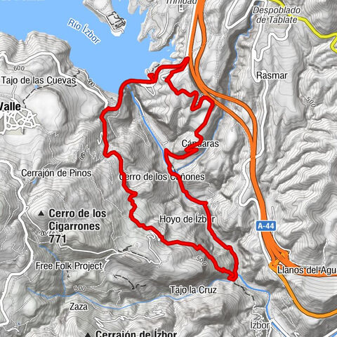 Rundwanderung am Stausee Presa de Beznar