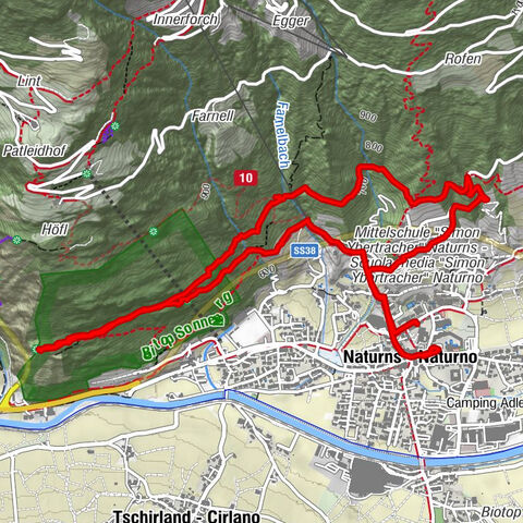 Naturns, Wallburgboden