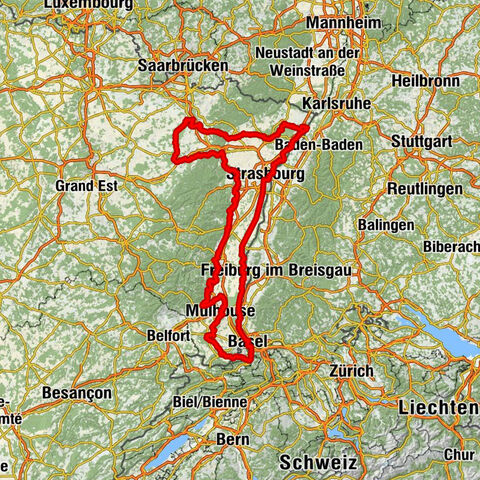 Grand Tour d'Alsace à Vélo