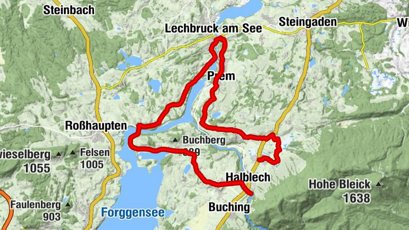 Zwischen Halblech und Lech