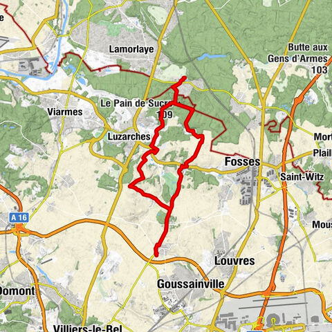 Garantiertes Entkommen von Fontenay-en-Parisis nach Coye-la-Forêt