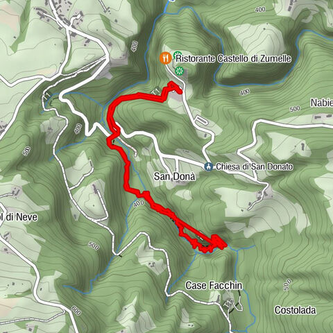 Grotta Azzurra e Castello di Zumelle Mel Escursionismo