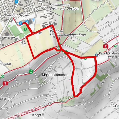 Weinbergkapelle bei Zornheim,