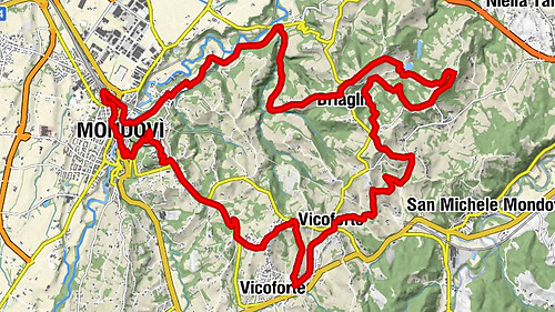 Von Mondovì nach Vicoforte, inmitten künstlerischer Meisterwerke
