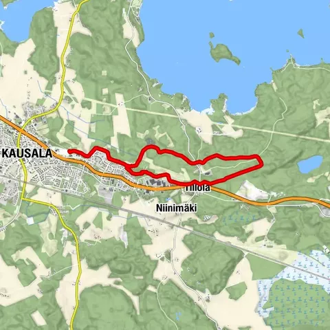 Ravilinnas Zehn-Kilometer-Runde, Iitti